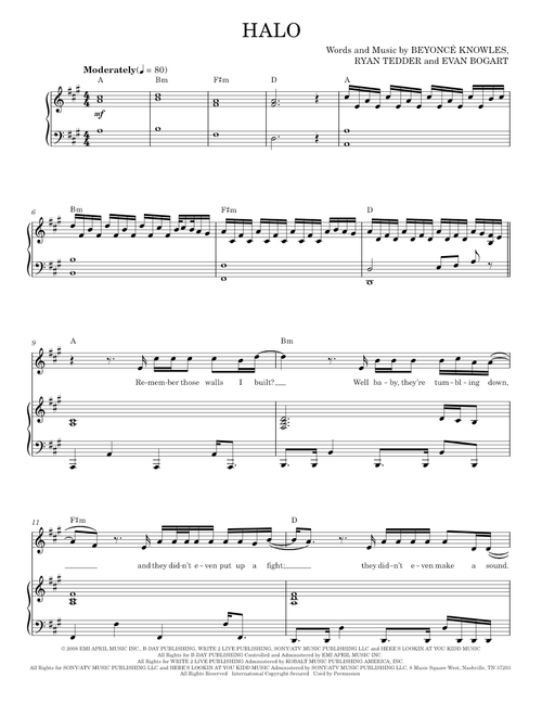 Beyonce sheet music by chanellee17 | Play, print, and download in