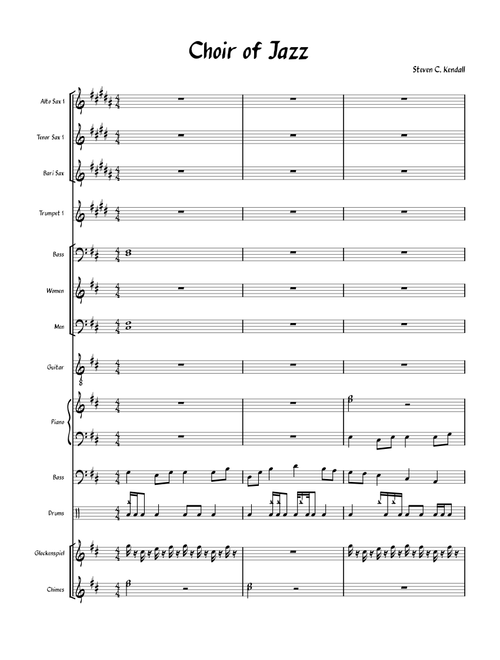 Choir Of Jazz – Steven C. Kendall