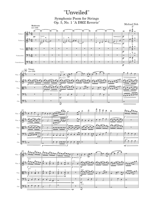 Symphonic Poem for Strings: "Unveiled"