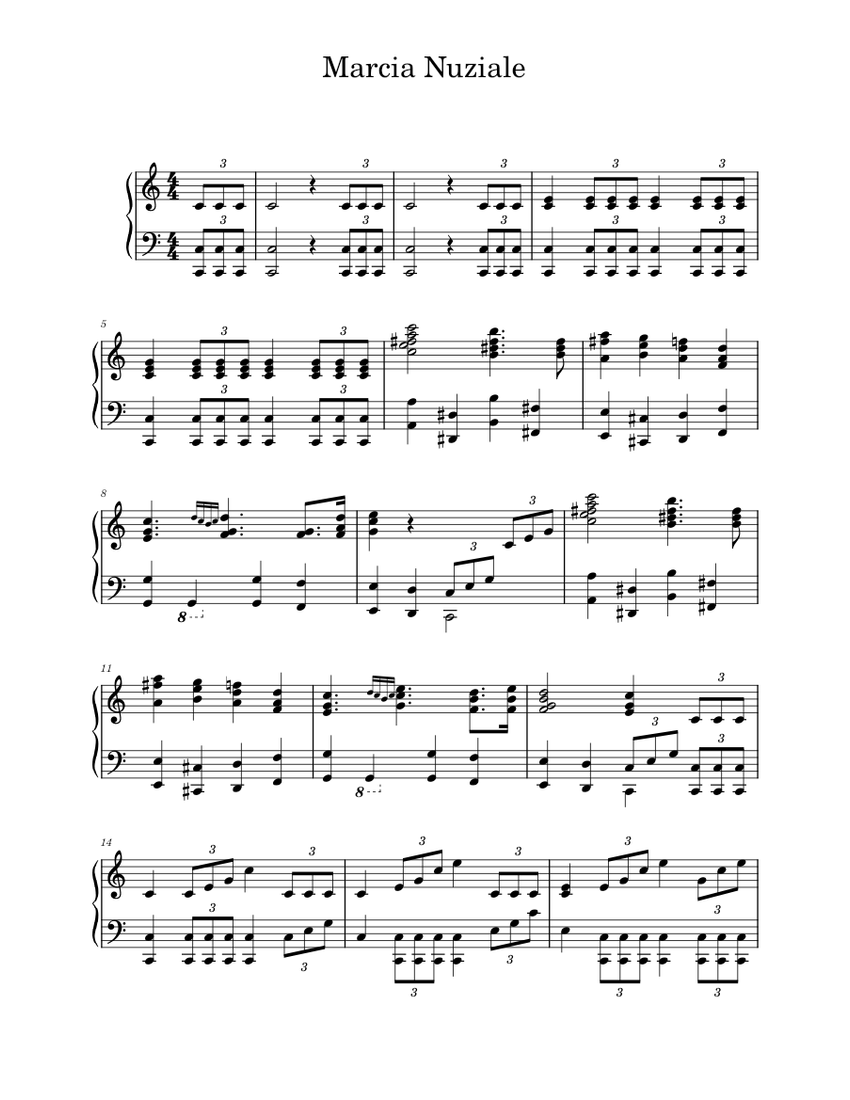Marcia nuziale felix mendelssohn marcia nuziale piano tutorial