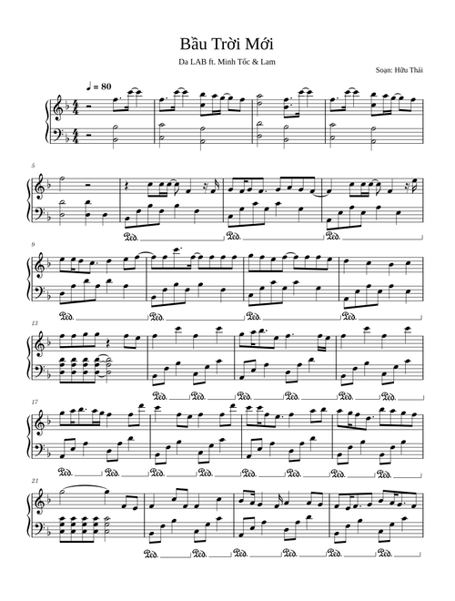 Bầu Trời Mới– Da LAB