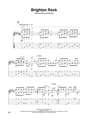 Free Brighton Rock by Queen sheet music | Download PDF or Free Brighton Rock by Queen sheet music | Download PDF or