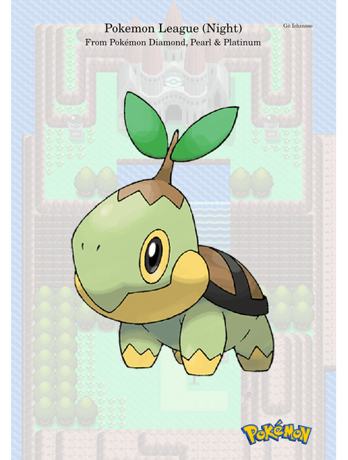 Pokemon League (Night) - Pokémon Diamond, Pearl & Platinum