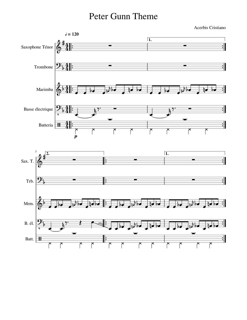 Peter gunn theme ноты. Henry mancini - peter gunn. Peter gunn ноты пианино. Henry mancini - baby elephant walk. Peter gunn ноты.