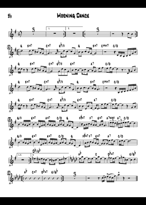 Play Official version of Morning Dance Sheet Music by Spyro Gyra
