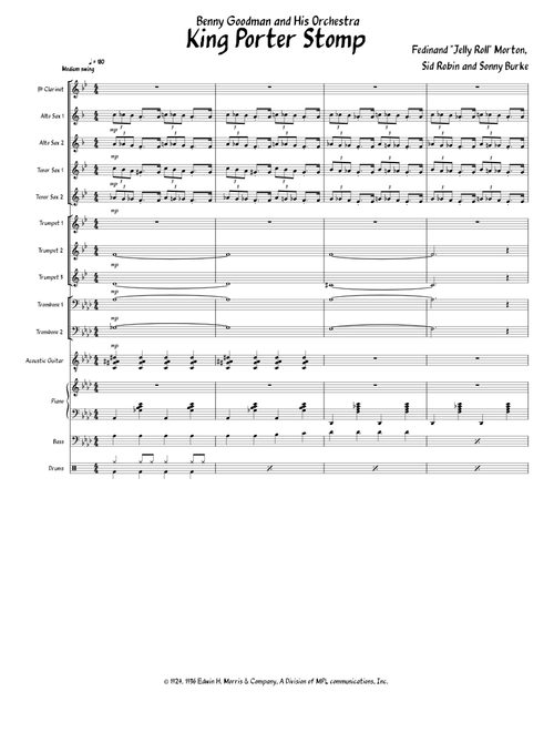 King Porter Stomp - Benny Goodman
