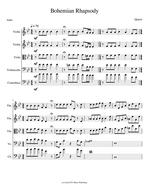 Bohemian rhapsody – Queen