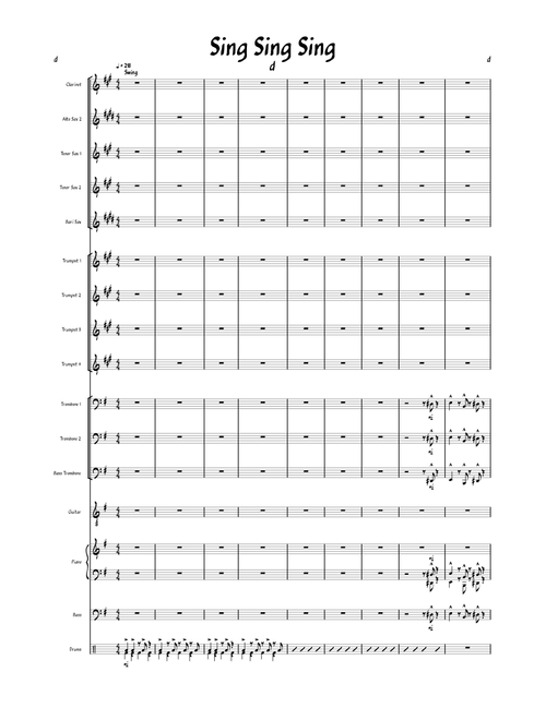 Sing Sing Sing (With a Swing!) – Benny Goodman