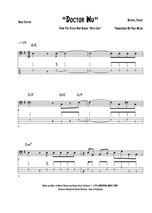 Play Official version of Josie Sheet Music by Steely Dan for Guitar ...