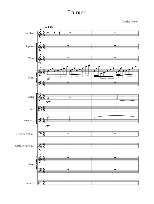 La_mer - Charles Trenet