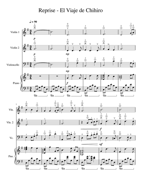 Spirited Away - Reprise – Joe Hisaishi Reprise - El viaje de Chihiro JBS