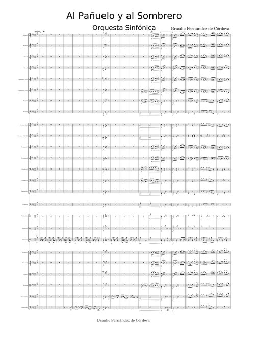 Al Pañuelo y al Sombrero - Orquesta Sinfónica