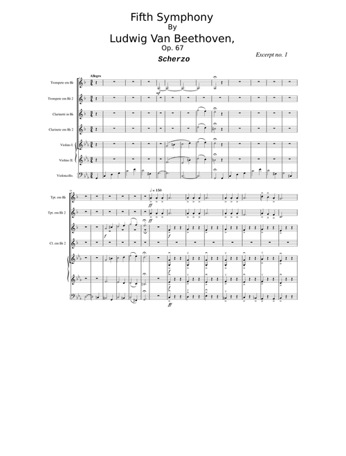 Symphony 5 – Ludwig van Beethoven