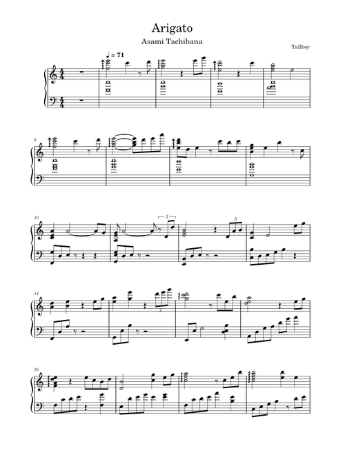 Arigatou – Asami Tachibana