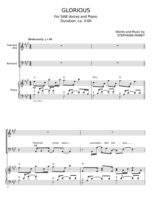 Glorious - Stephanie Mabey