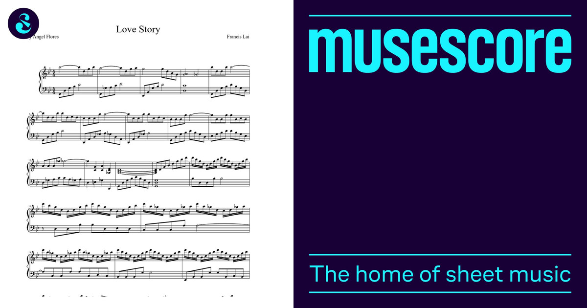Love Story Sheet Music for Piano (Solo) | MuseScore.com