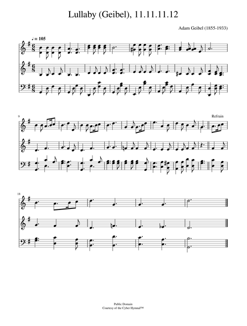 Sleep, my little jesus - Adam Geibel