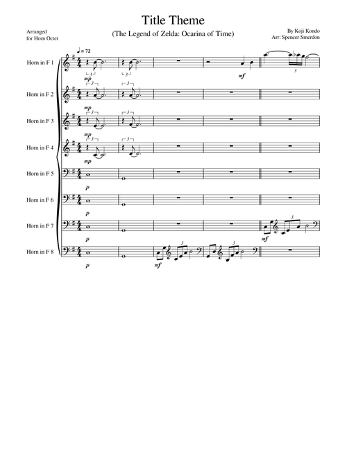 Title Theme (The Legend of Zelda: Ocarina of Time) – Koji Kondo (近藤 浩治)