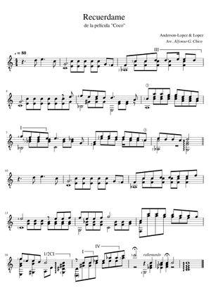 Remember Me - Kristen Anderson-Lopez & Robert Lopez Sheet Music