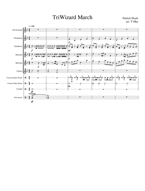 !Hogwarts March - for Perc Ensemble