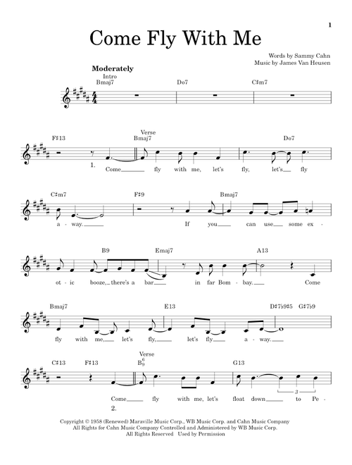 Come Fly With Me - Frank Sinatra (Pro Vocal)