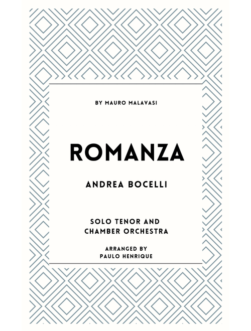 Romanza (Arr. Paulo Henrique) - Andrea Bocelli (Chamber Orchestra)
