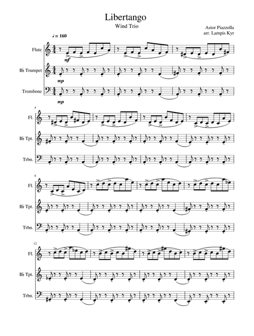 Libertango Wind Trio