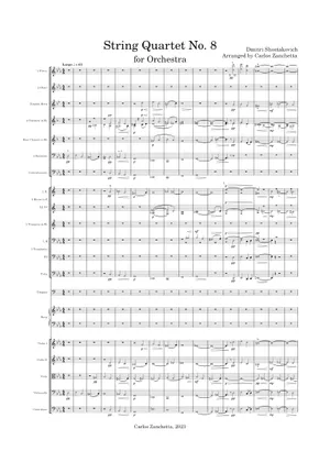 String Quartet No. 8 Sheet music for Saxophone alto String Quartet No. 8 Sheet music for Saxophone alto