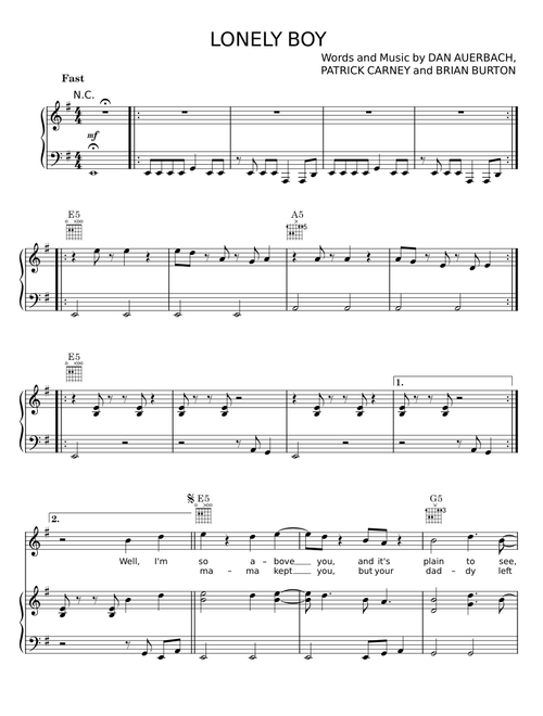 LONELY BOY - DAN AUERBACH