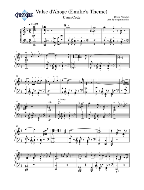 Valse d'Ahoge (Emilie's Theme) - CrossCode