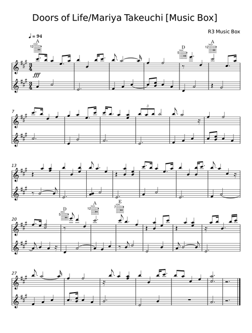 Doors of Life - Mariya Takeuchi