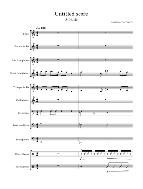 Not Like Us (Westland Arrangement)