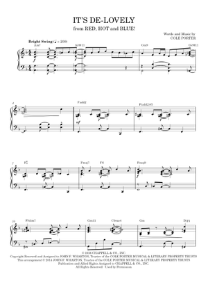 Play Official version of It's De-Lovely [lead sheet] Sheet