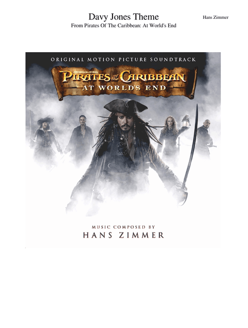 Davy Jones Theme – Hans Zimmer