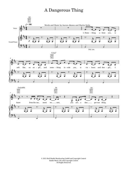 Aurora's Theme (Child of Light) Sheet Music for Piano (Solo