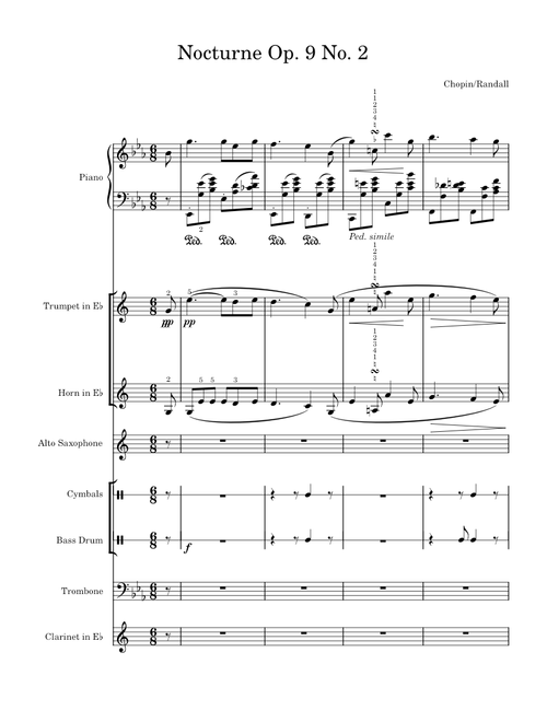 Nocturne Op. 9, No. 2 – Frédéric Chopin
