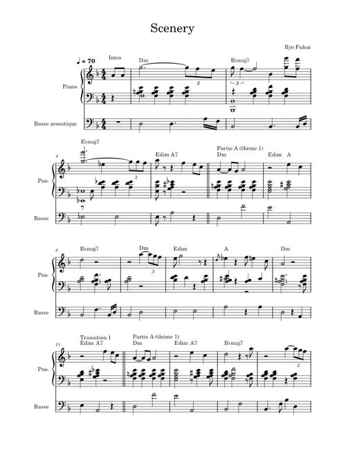 Scenery – Ryo Fukui