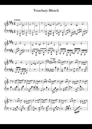 Here to Stay - Bleach (Piano Accompaniment) Sheet Music for Piano