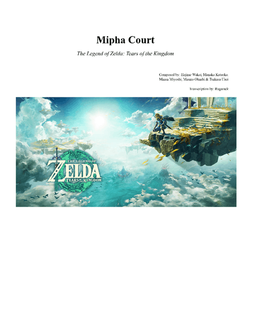 Mipha Court - The Legend of Zelda: Tears of the Kingdom