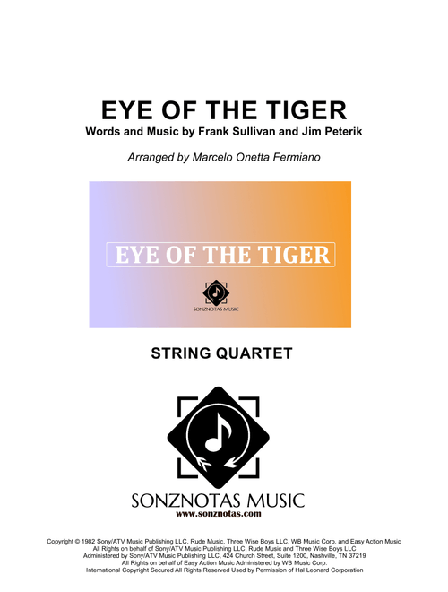 Eye Of The Tiger (Arr. Marcelo Onetta Fermiano) - Survivor (String Quartet)