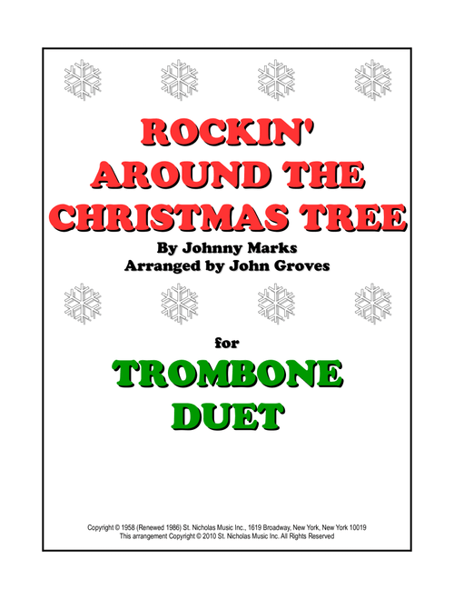 Rockin' Around The Christmas Tree (Arr. John Groves) - Toby Keith (Trombone Duet)