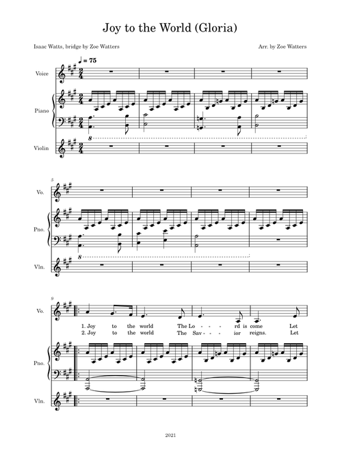 Joy to the World – Isaac Watts Joy_to_the_World_(Gloria)