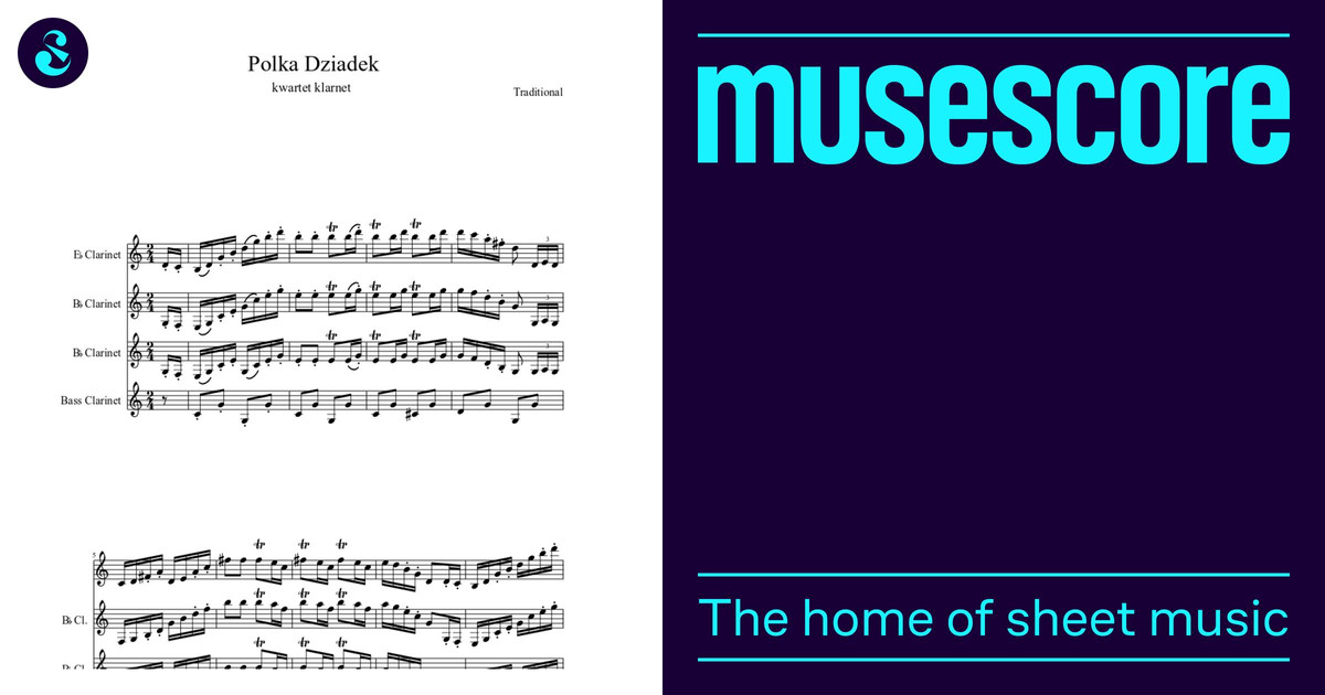 polka (polka Dziadek) Sheet music for other (Woodwind