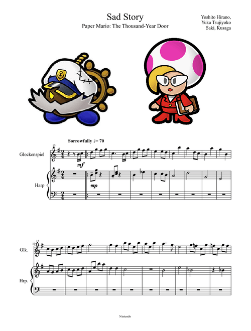 Sad Story - Paper Mario: The Thousand Year Door