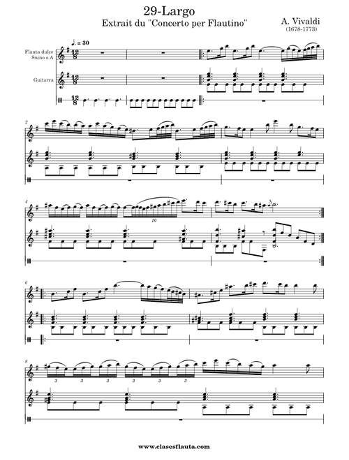 29-Largo Concerto Flautino A.Vivaldi