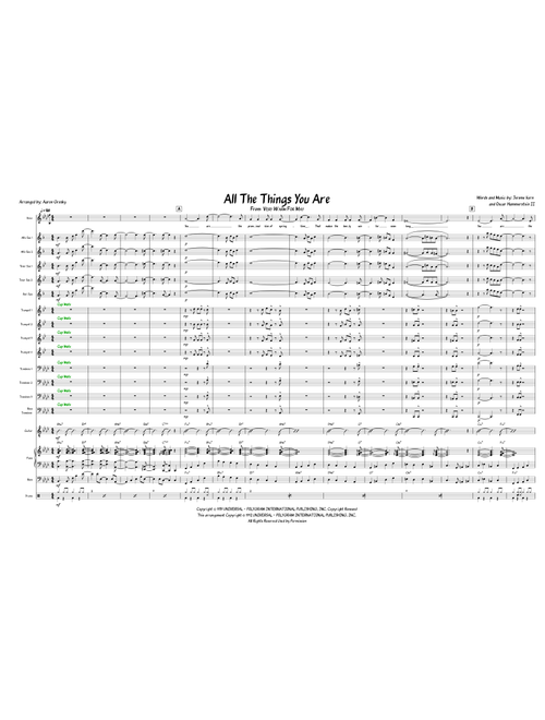 All the things you are – Jerome Kern