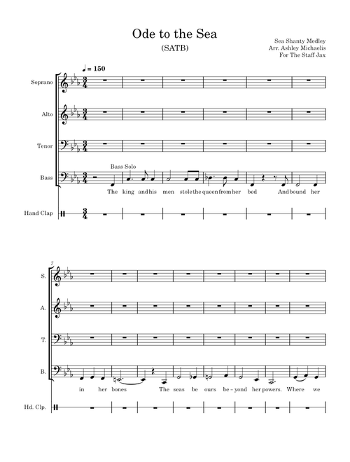 Ode to the Sea - Sea Shanty Medley
