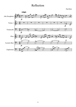 Deemo Reflection Play Official version of Reflection (Mirror Night) Sheet Music by V.K ...