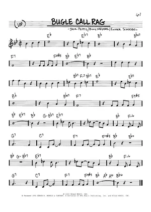 Bugle Call Rag Bugle Call Rag – Jack Pettis, Benny Goodman Sheet Music with Chords for ...
