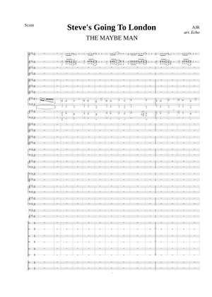 Steve's Going to London – AJR Sheet Music for Piano (Solo) | MuseScore.com